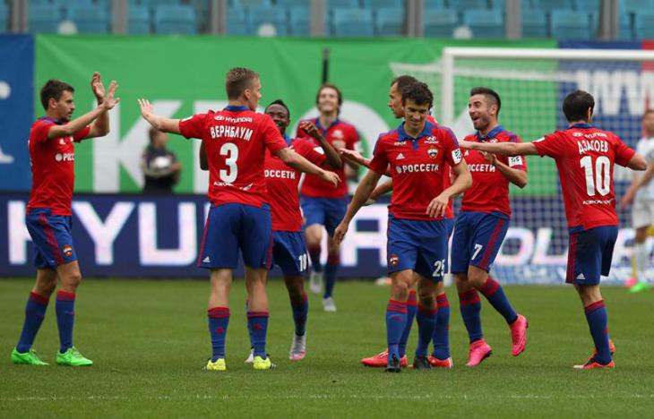 ЦСКА вёл с Зенитов 2:0, но сыграл вничью