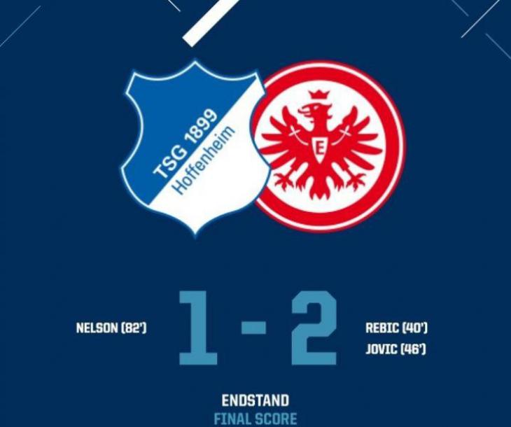 Хоффенхайм - Айнтрахт Франкфурт 1:2 голы, лучшие моменты, статистика и видеообзор матча  Бундеслига 7 тур обзор всех матчей
