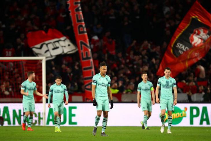 Обзор, голы и лучшие моменты матча Ренн - Арсенал Лондон 3:1