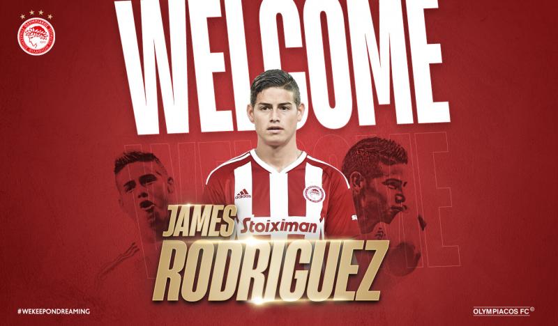 Официально: Хамес Родригес нашёл новый клуб