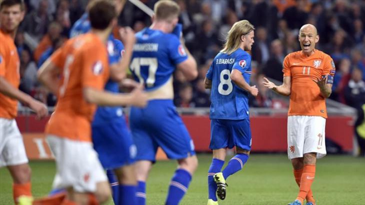 Обзор матча Нидерланды - Исландия