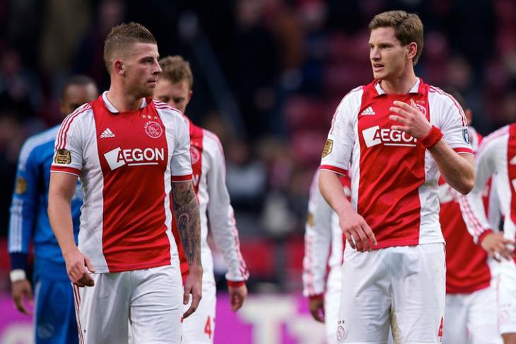toby Alderveireld and Jan Vertongen in Ajax