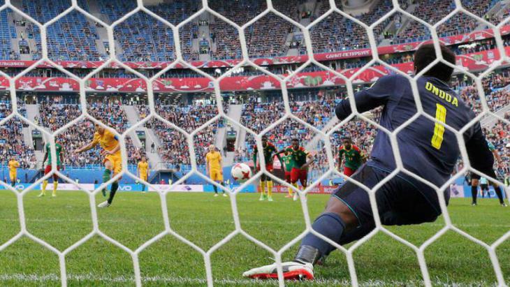 Обзор и статистика матча Камерун- Австралия 1:1 Кубок Конфедераций голы и лучшие моменты