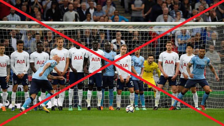 Новые правила в футболе 2019 - запрещены стенки из игроков соперника, можно разыгрывать мяч среди игроков своей команды