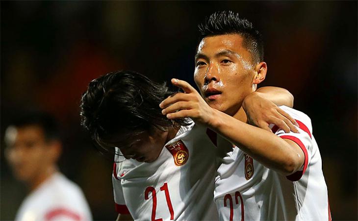Игроки сборной Китае пока не отличаются таким мастерством, как их дорогостоящие оппоненты