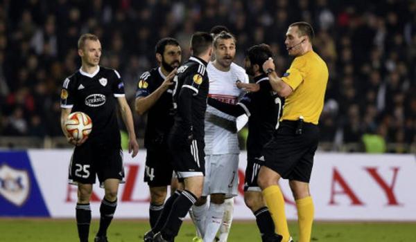 УЕФА рассмотрит жалобу «Карабаха» по голу в феврале 2015 года