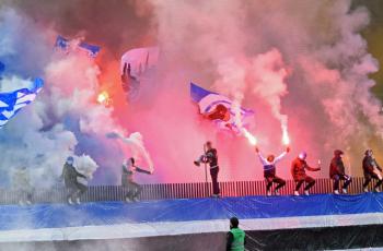 Фанаты Грассхоппера устроили беспорядки после вылета из элиты чемпионата Швейцарии