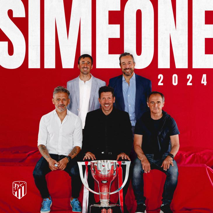 Симеоне продлил контракт с Атлетико