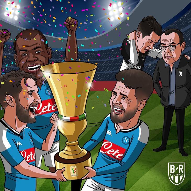 Наполи выиграл Кубок Италии
