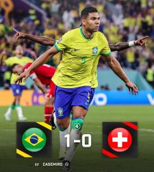 Каземиро принёс победу Бразилии в матче со Швейцарией