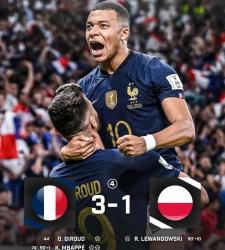 Франция разгромила Польшу и вышла в 14 финала ЧМ-2022