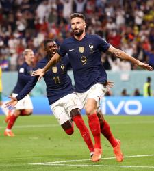 Жиру принёс Франции победу над Австралией
